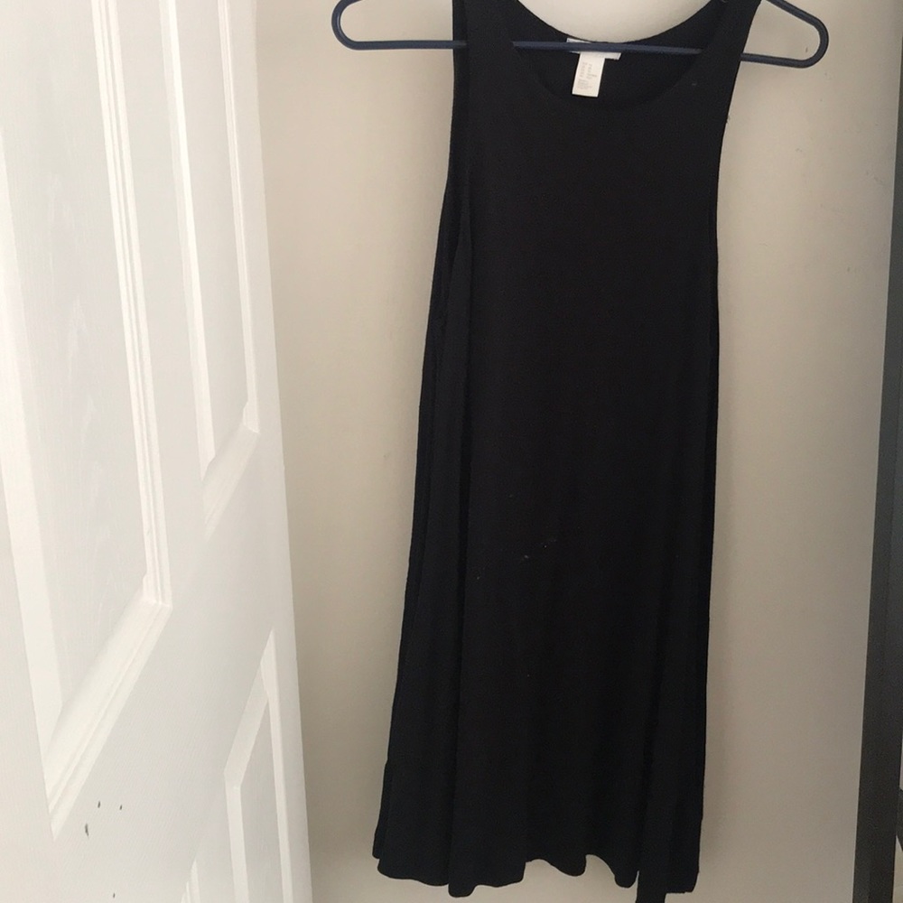 Black mini dress